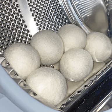 6x Bollar från torktumlare Torktumlarbollar