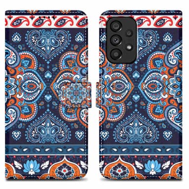 Samsung Galaxy A53 5G Plånboksfodral Skal (Blå)