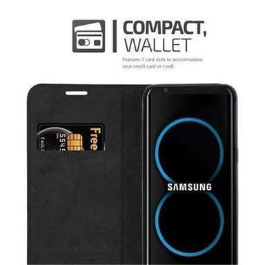 Skal Samsung Galaxy S8 Plånboksfodral (Svart)