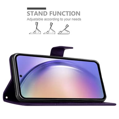 Samsung Galaxy A54 5G Plånboksfodral Skal (Lila)