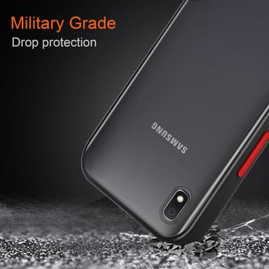 Samsung Galaxy A10 / M10 Skal Fodral Case (Transparent)