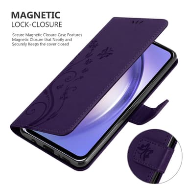 Samsung Galaxy A54 5G Plånboksfodral Skal (Lila)