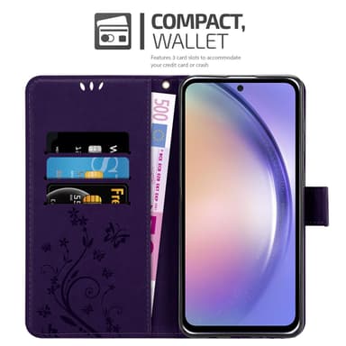 Samsung Galaxy A54 5G Plånboksfodral Skal (Lila)