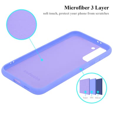Samsung Galaxy S22 Skal Fodral Case (Lila)