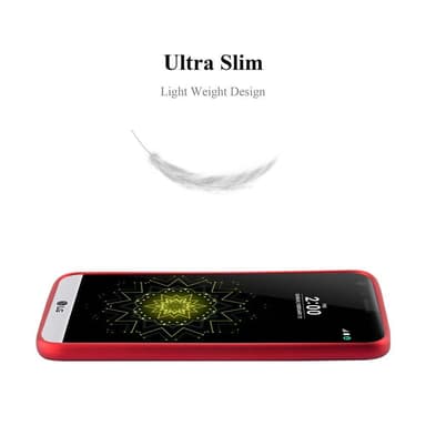 Skal LG G5 Fodral Case (Röd)