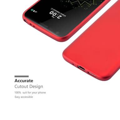 Skal LG G5 Fodral Case (Röd)