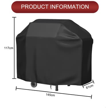Grillskydd 147x61x117cm  BBQ Cover Grill Vattentätt