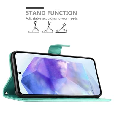 Samsung Galaxy A55 Plånboksfodral Skal (Turkos)