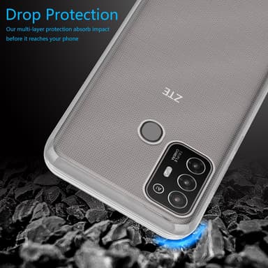 ZTE Blade A52 Skal Fodral Case (Genomskinlig)