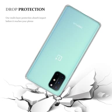 OnePlus 8T Skal Fodral Case (Transparent)