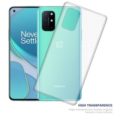 OnePlus 8T Skal Fodral Case (Transparent)