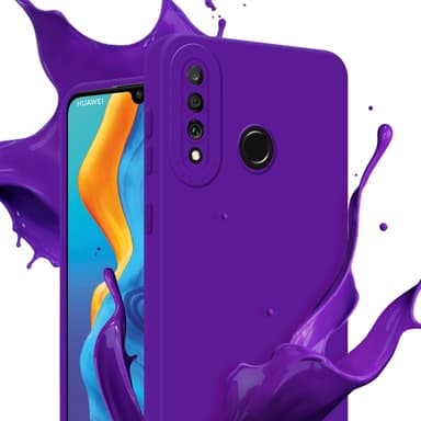 Huawei P30 LITE Skal Fodral Case (Lila)