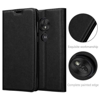 Skal Motorola MOTO G7 PLAY Plånboksfodral (Svart)