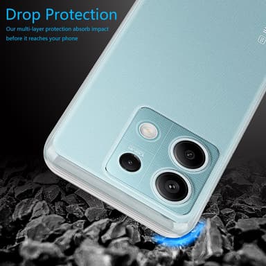 Redmi Note 13 5G Global Skal Fodral Case (Genomskinlig)