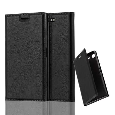 Skal Sony Xperia XZ1 Plånboksfodral (Svart)