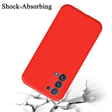 Oppo Reno6 PRO 5G Skal Fodral Case (Röd)