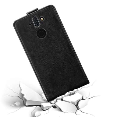 Nokia 8 Sirocco Flipfodral Skal (Svart)