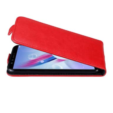Honor 9 LITE Flipfodral Skal (Röd)