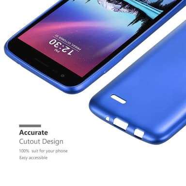 Skal LG K4 2017 Fodral Case (Blå)