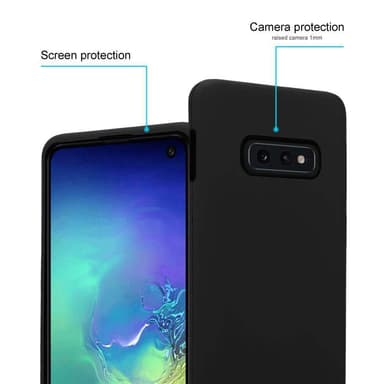 Samsung Galaxy S10e Skal Fodral Case (Svart)