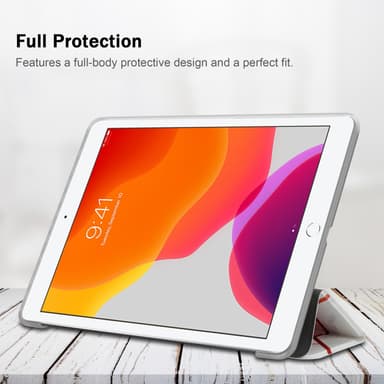 iPad PRO (10.5 Tull) Plånboksfodral Skal (Vit)