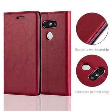 Skal LG G5 Plånboksfodral (Röd)