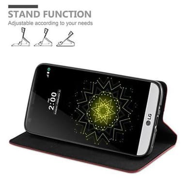 Skal LG G5 Plånboksfodral (Röd)