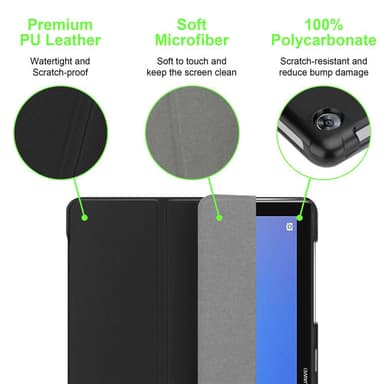 Huawei MediaPad M5 LITE 10 (10.1 Zoll) Skal Fodral Case