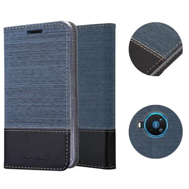 Nokia 8.3 Plånboksfodral Skal (Blå)