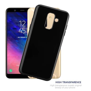 Samsung Galaxy A6 PLUS 2018 Skal Fodral Case (Svart)