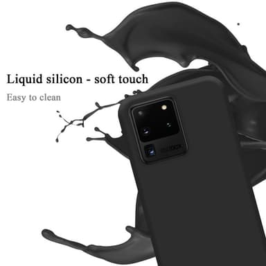 Samsung Galaxy S20 ULTRA Skal Fodral Case (Svart)