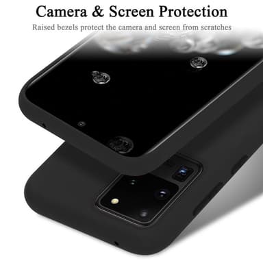 Samsung Galaxy S20 ULTRA Skal Fodral Case (Svart)