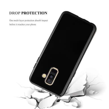 Samsung Galaxy A6 PLUS 2018 Skal Fodral Case (Svart)