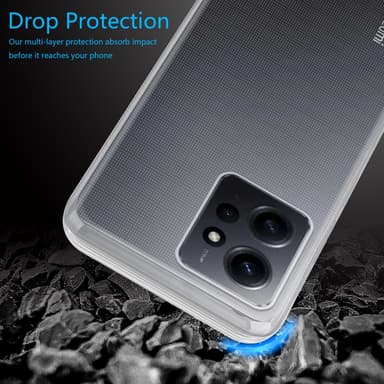 Redmi Note 12 4G Skal Fodral Case (Genomskinlig)
