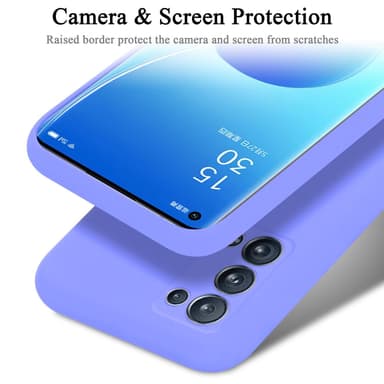 Oppo Reno6 PRO 5G Skal Fodral Case (Lila)