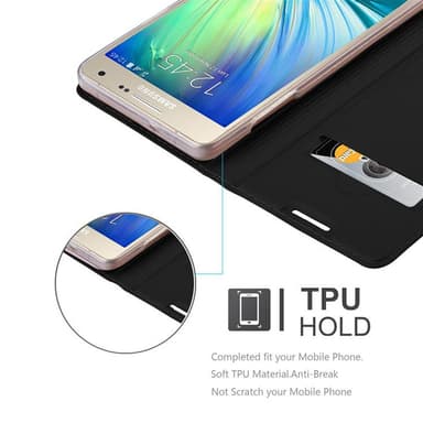 Skal Samsung Galaxy A3 2015 Plånboksfodral (Svart)
