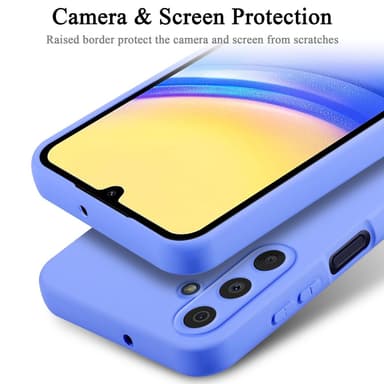 Samsung Galaxy A15 Skal Fodral Case (Lila)