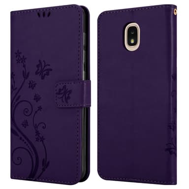 Samsung Galaxy J3 2018 Plånboksfodral Skal (Lila)