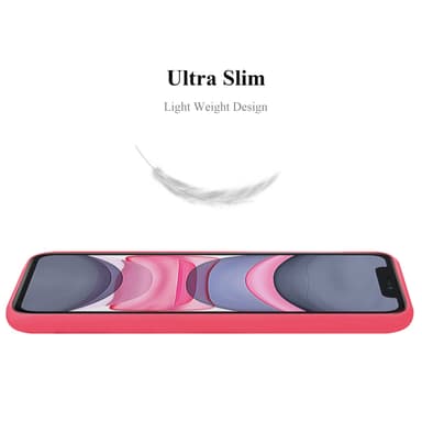 Skal iPhone 11 Fodral Case (Röd)