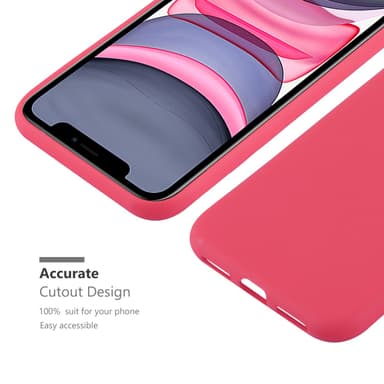 Skal iPhone 11 Fodral Case (Röd)