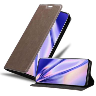 Skal OnePlus 7T PRO Plånboksfodral (Brun)