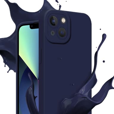 Skal iPhone 14 Fodral Case (Blå)