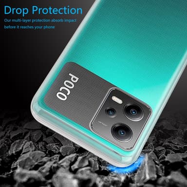 Redmi Note 12 5G Skal Fodral Case (Genomskinlig)