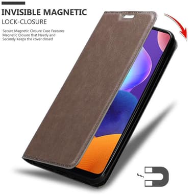 Samsung Galaxy A31 Skal Fodral Case (Brun)