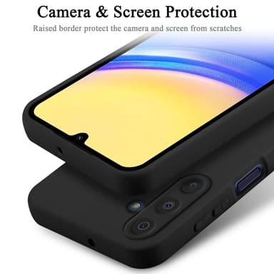 Samsung Galaxy A15 Skal Fodral Case (Svart)