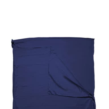 Sovsäck Resa 115x 210 cm Kudde Filt (blå)