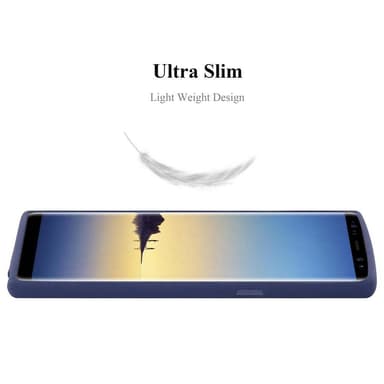 Skal Samsung Galaxy NOTE 8 Fodral Case (Blå)
