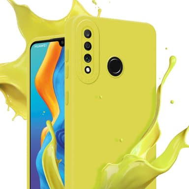 Huawei P30 LITE Skal Fodral Case (Gul)