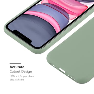 Skal iPhone 11 Fodral Case (Grön)