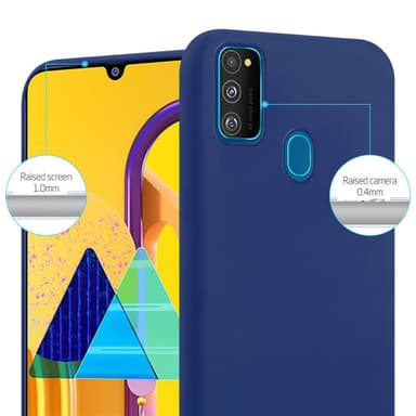 Skal Samsung Galaxy M21 / M30s Fodral Case (Blå)